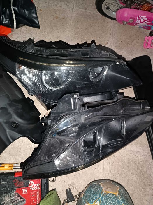 Vendo ou troco faróis bmw e60