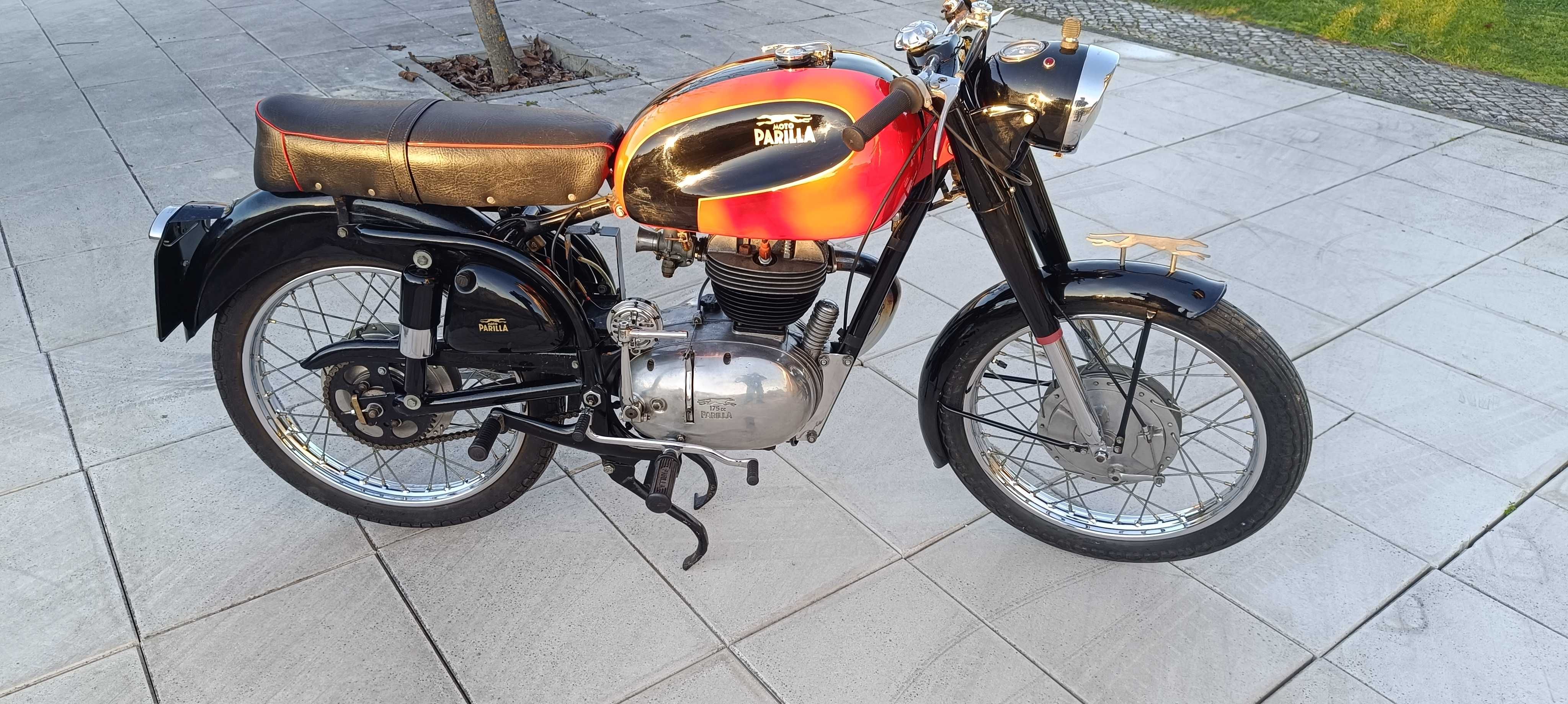 Moto Parilla 175cc Lusso Veloce