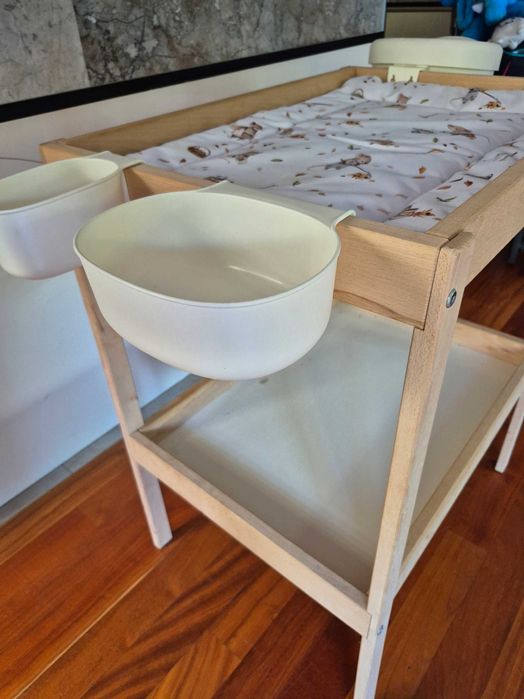Przewijak IKEA SNIGLAR - stan bardzo dobry - z dodatkami