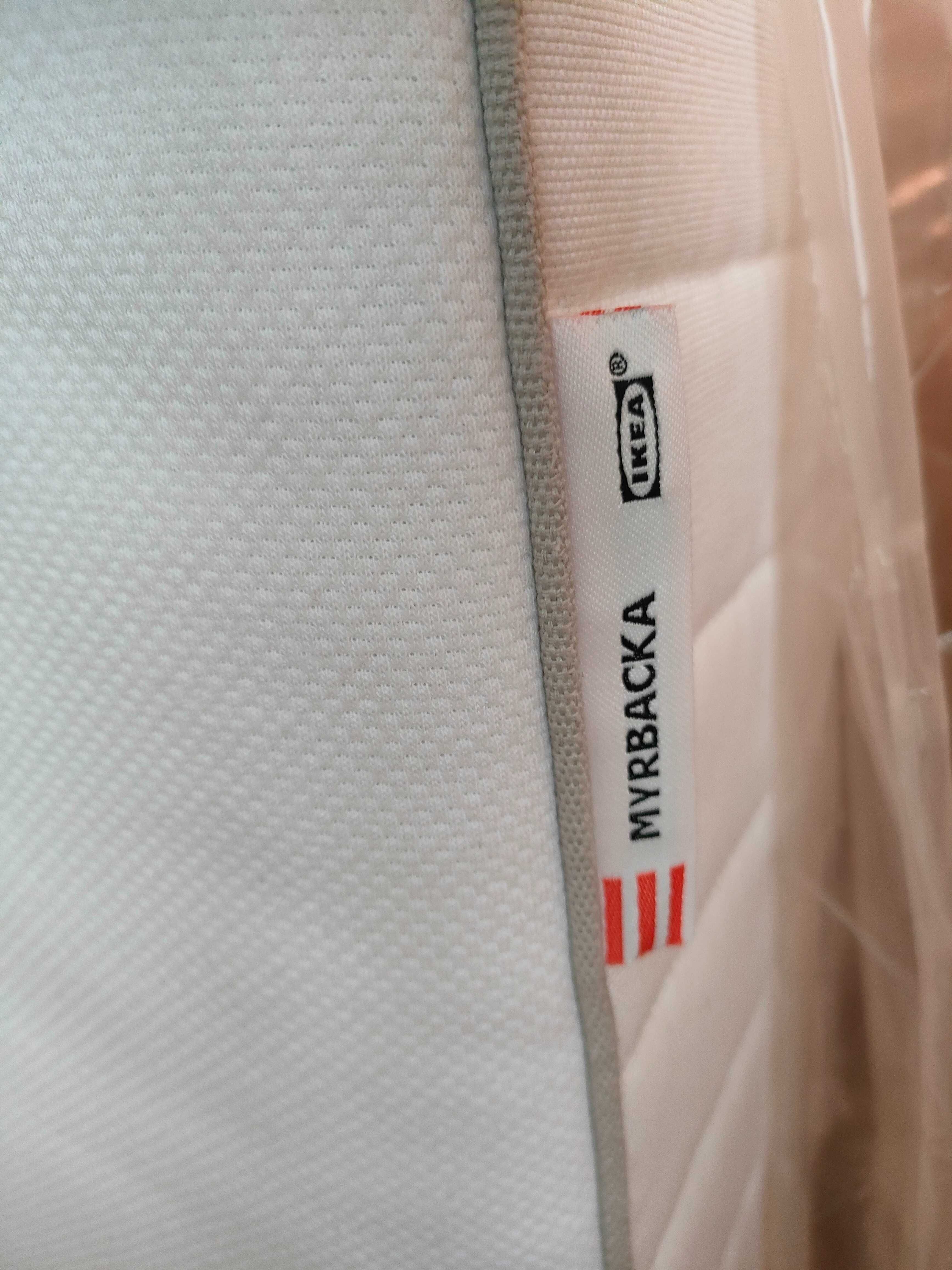 Materac 140x200 średnio twardy IKEA MYRBACKA 402.721.31