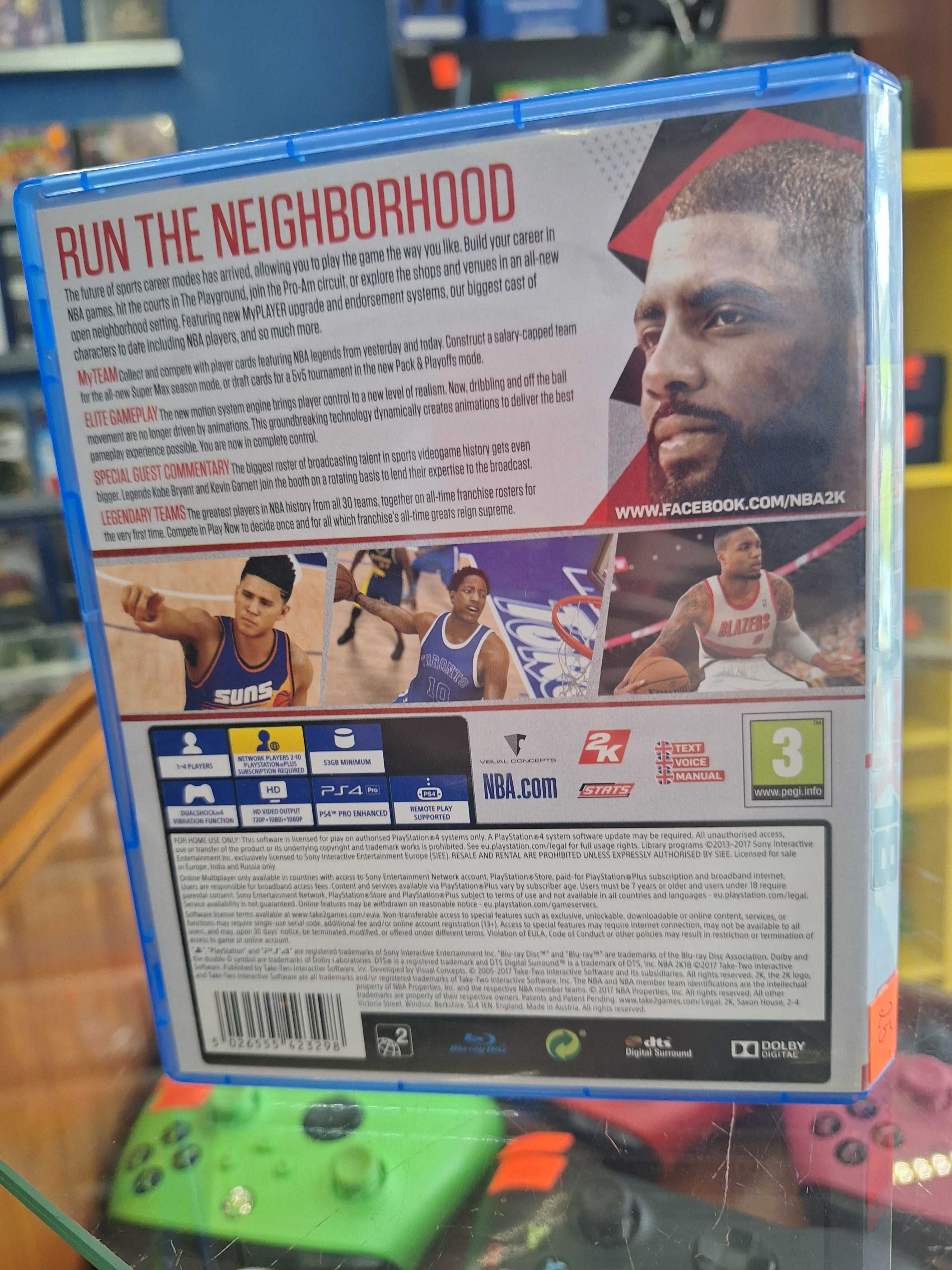 NBA 2K18 PS4, BDB, CentrumGrania