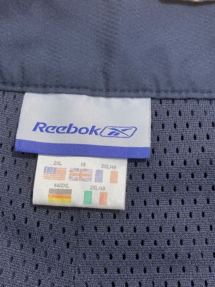 Reebok 44 granatowe damskie rybaczki capri krótkie spodenki