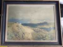 Obraz - Krajobraz Pochmurny z Krowami -  Wojciech Gerson