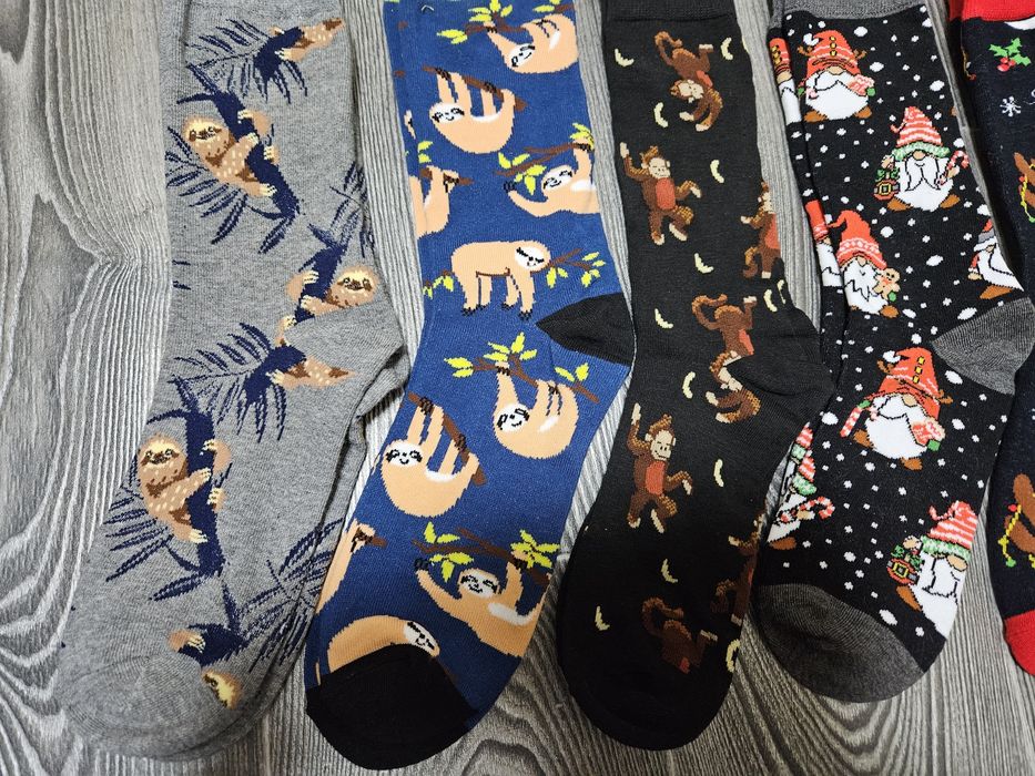 Носки мужские/женские, новогодние  39-46 размер