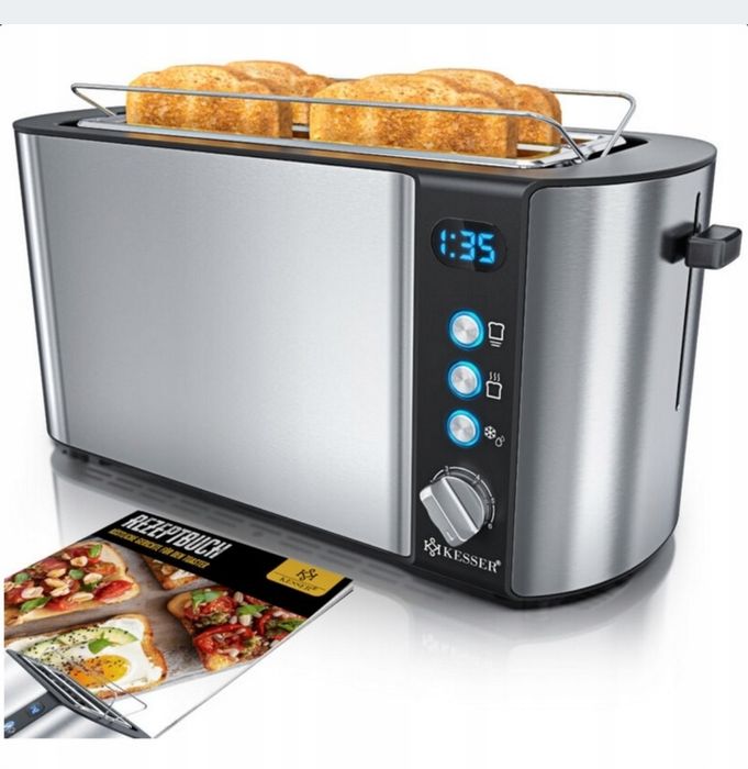 Kesser toster 1250W 6 poziomów opiekania funkcja high lift podgrzewani
