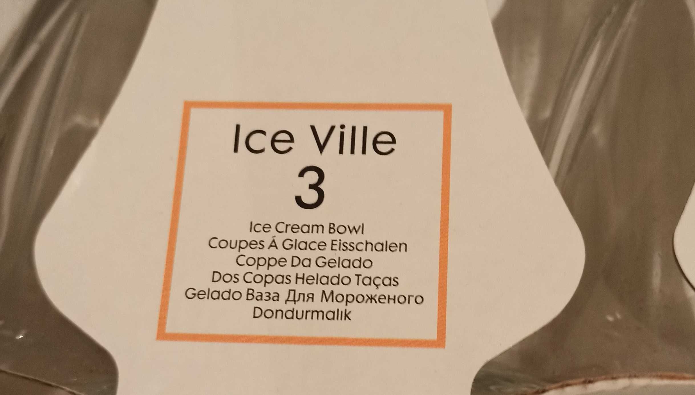 Креманка ваза для морозива "IceVille" два набори по 3 штуки