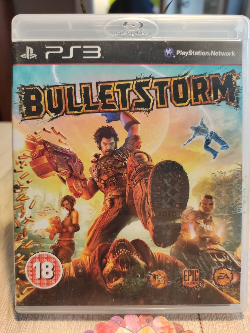 PS3, gra Bulletstorm, wysyłka olx natychmiast