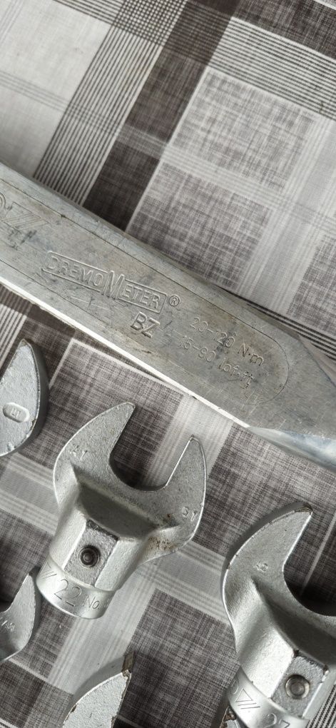 Klucz Dynamometryczny Gedore+Nasadki 17,19,22,24,27,30,32,36