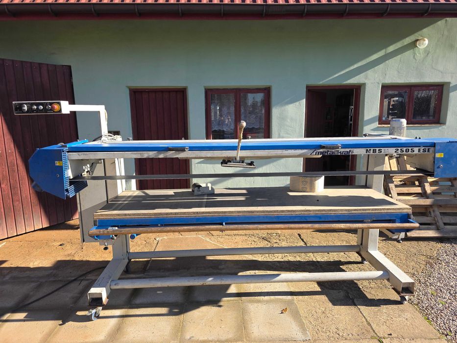 Szlifierka długotaśmowa METALLKRAFT MBSM 2505 ESM - do metalu
