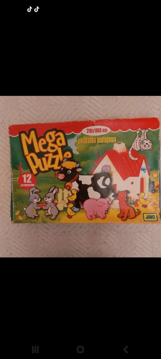 Mega puzzle podłogowe Giga układanka