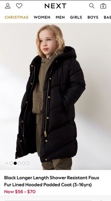 Зимнее пальто(куртка) Next
