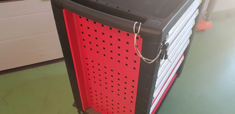 Szafka narzędziowa serwisowa warsztatowa na kołach wózek narzędziowy