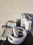 Consola Wii Branca (ver. 1) + 2 Wii MotionPlus + 1 Nunchuck + 4 Jogos