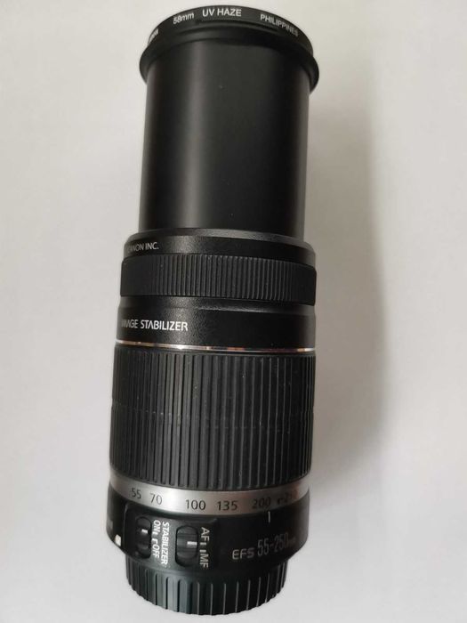 Об’єктив Canon ZOOM LENS EF-S 55-250 mm 1:4-5.6 IS