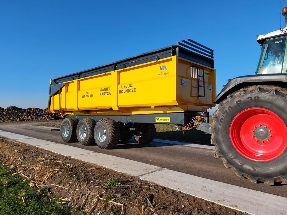 Przyczepa( Tandem. Tridem .skorupa .wywrotka )