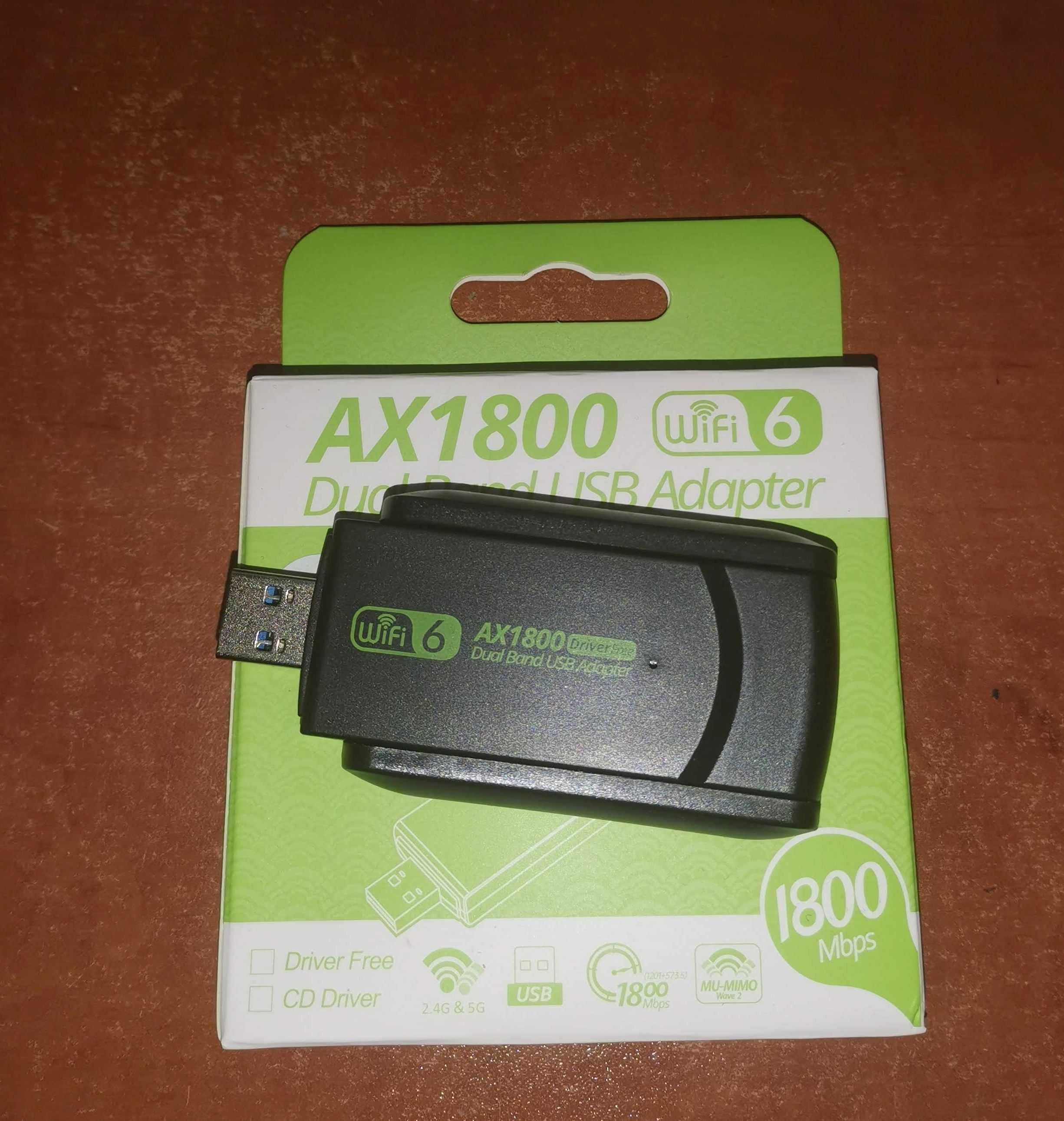 Karta sieciowia WiFi 6 USB AX1800