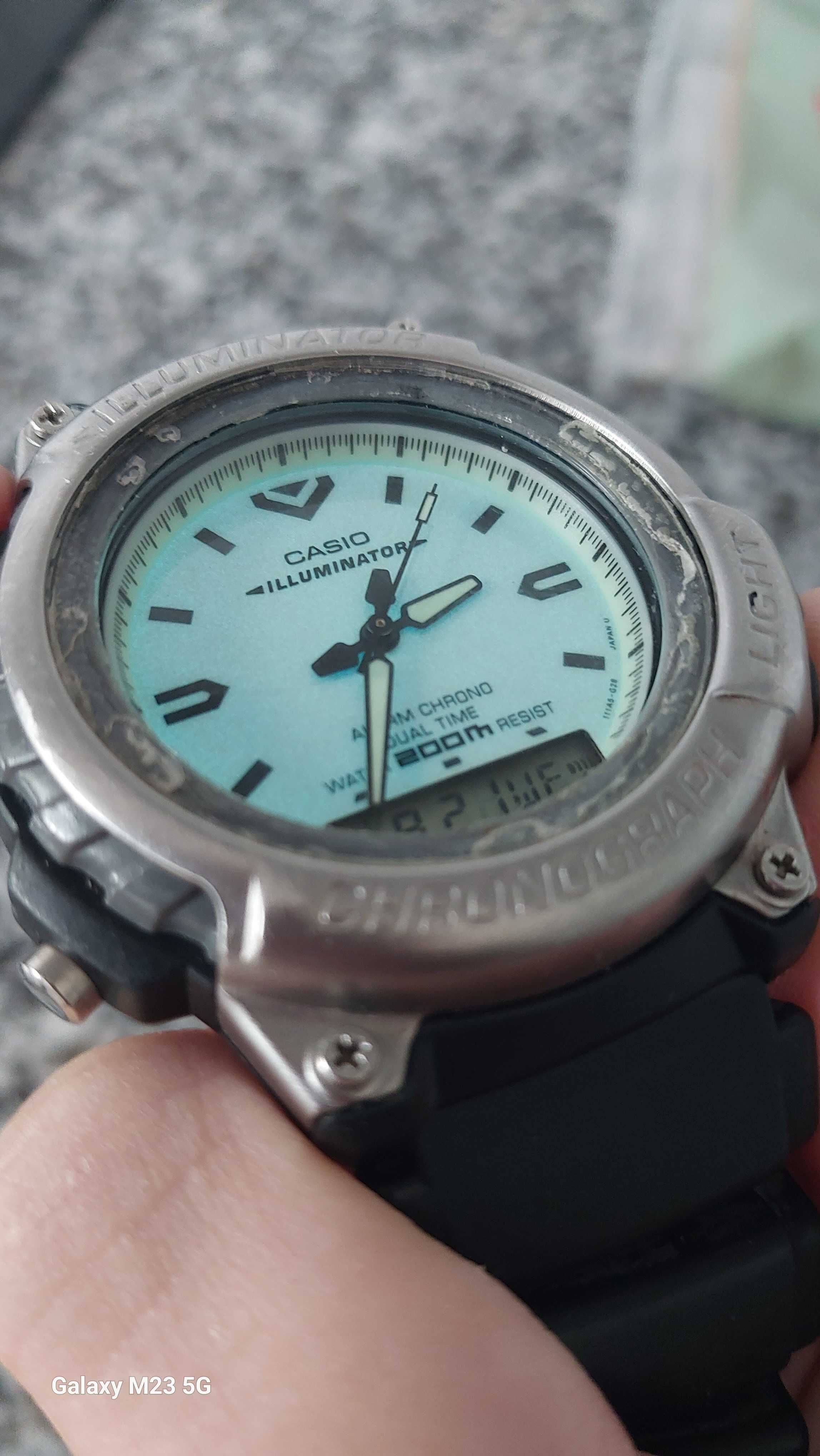 zegarek casio ad300 chrono lata 90