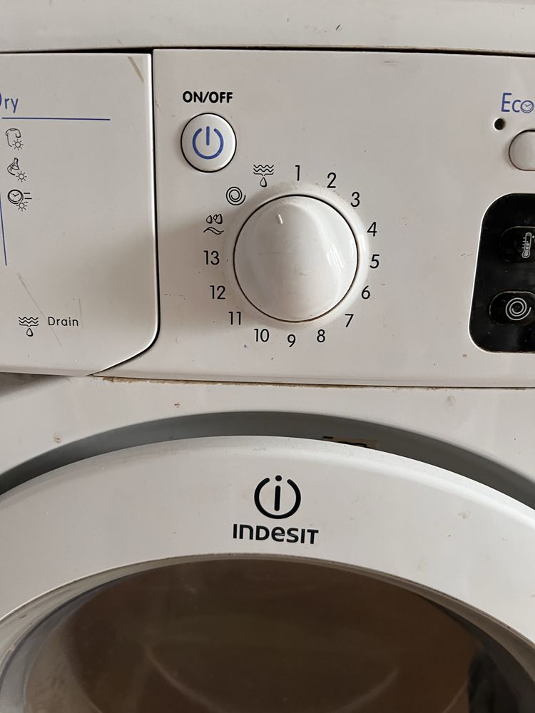 Pralko-suszarka indesit IWDC 71680- uszkodzona