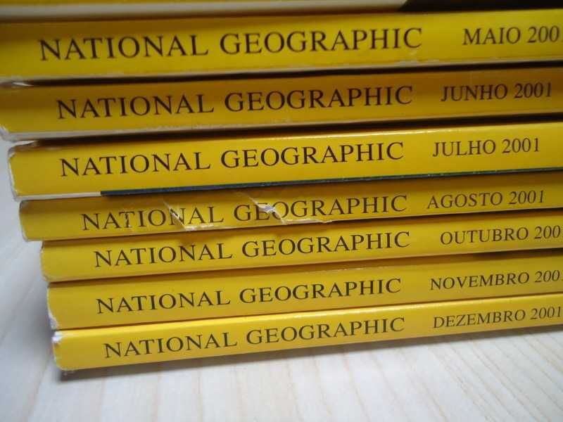 Revistas National Geographic 2001