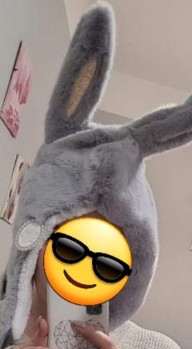 Czapka krolik nowa