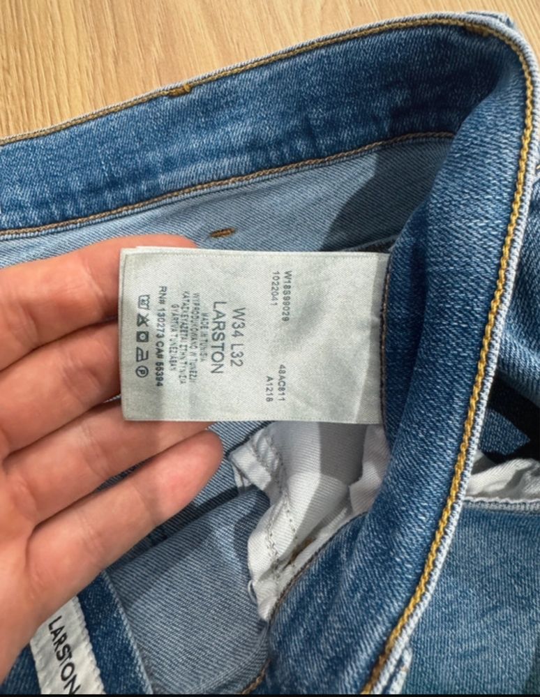 Spodnie Jeansowe Wrangler Larston 33/32