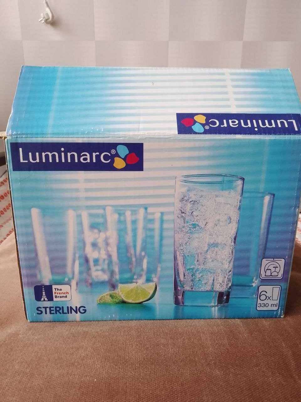 Набір склянок високих "Стерлінг" Luminarc 330 мл-6 шт.