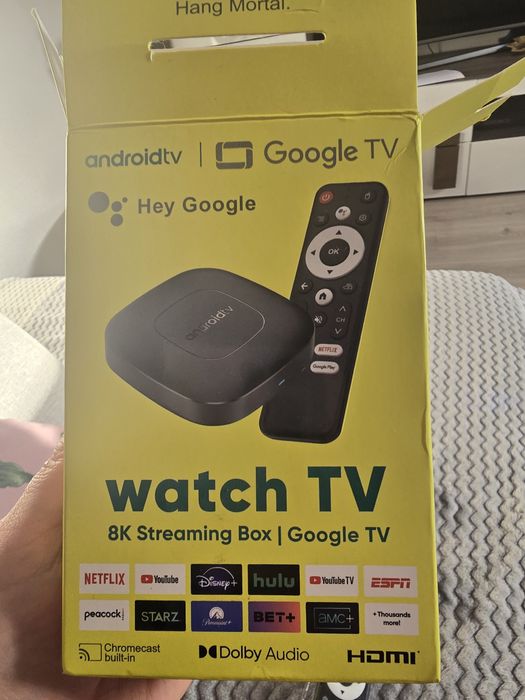 Android smart tv streaming box 8k 8gb+128gb okazja