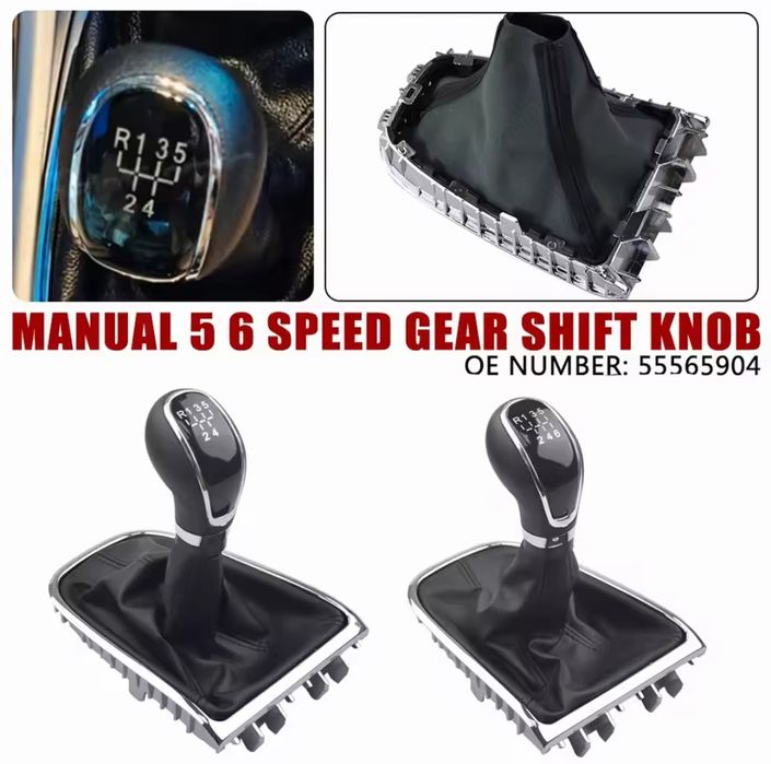 Punho alavanca mudanças moca com fole para Opel Astra