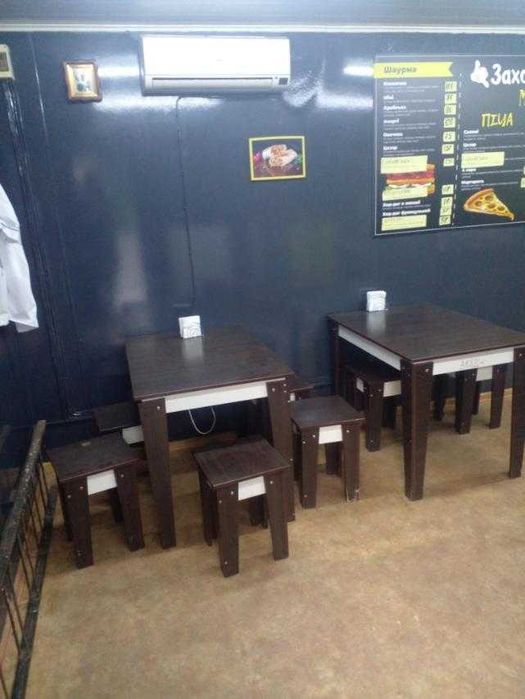 Продам столы со стульями,б/у