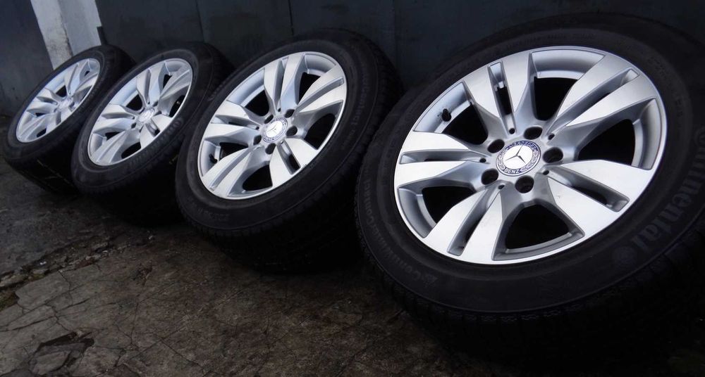 Oryginalne alufelgi MERCEDES E Klasa W212 16 cali 5x112 + opony