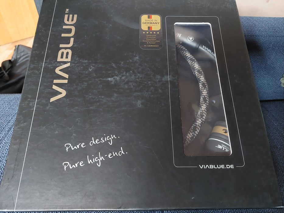 Kable zasilające audio: ViaBlue X-25 1,5m