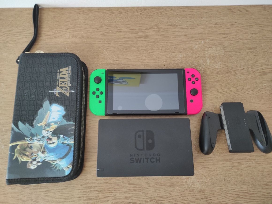 Nintendo switch + acessórios