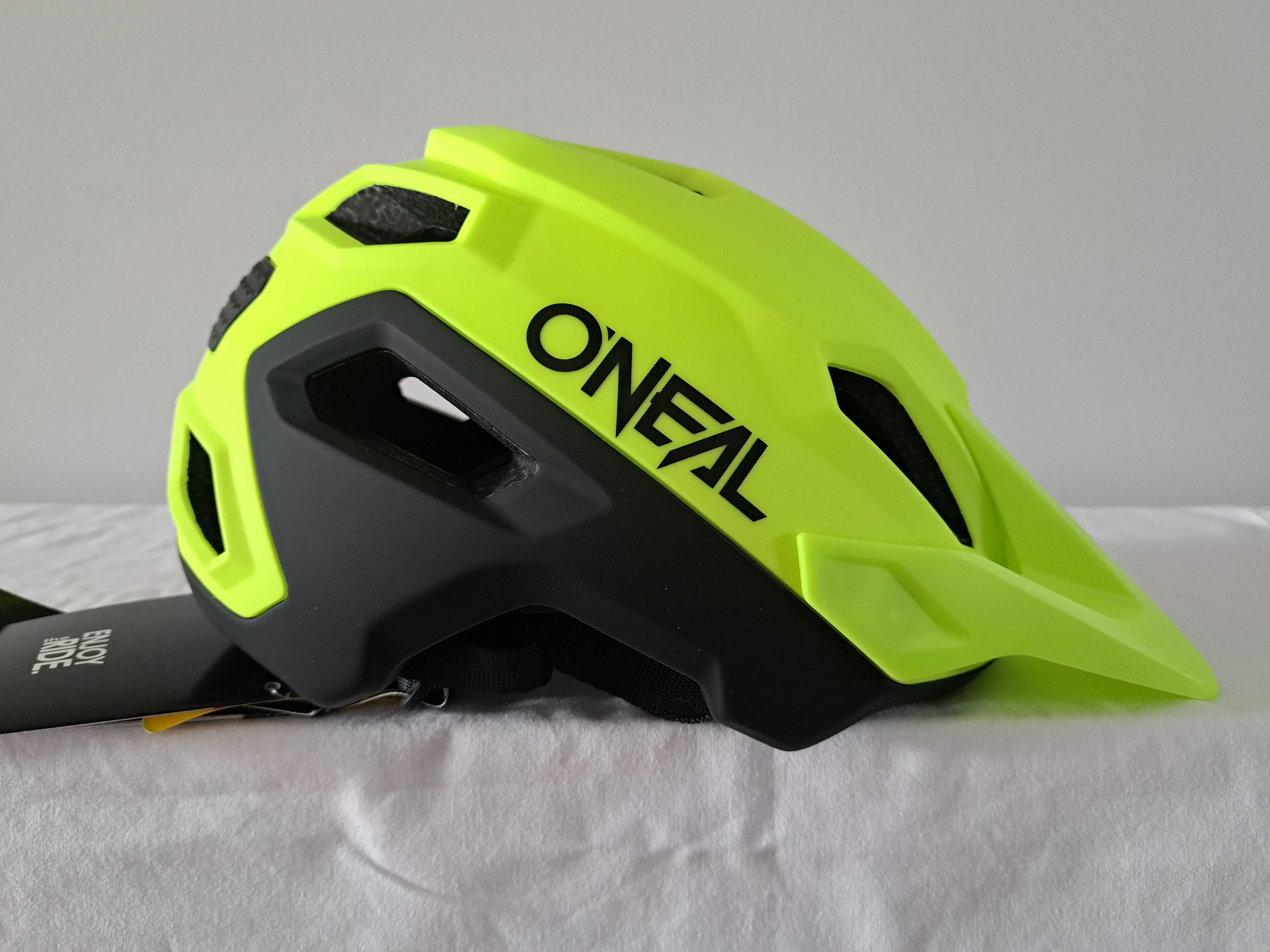 Kask rowerowy O'Neal Trailfinder Neon Yellow M 54-58cm