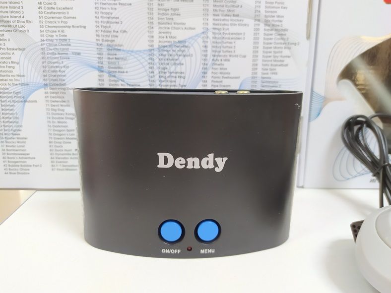 Приставка Dendy 255 игр Денди Dendi Сюбор картридж Марио Танчики 8 бит