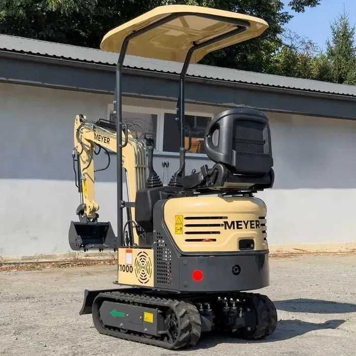 Minikoparka gąsienicowa MEYER X1000 - 880KG - WYPRZEDAŻ ROCZNIKA