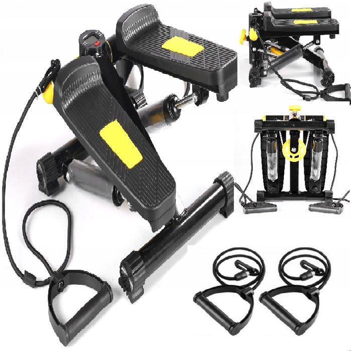 Stepper fitness do ćwiczeń schody z licznikiem krokw Steper treningowy