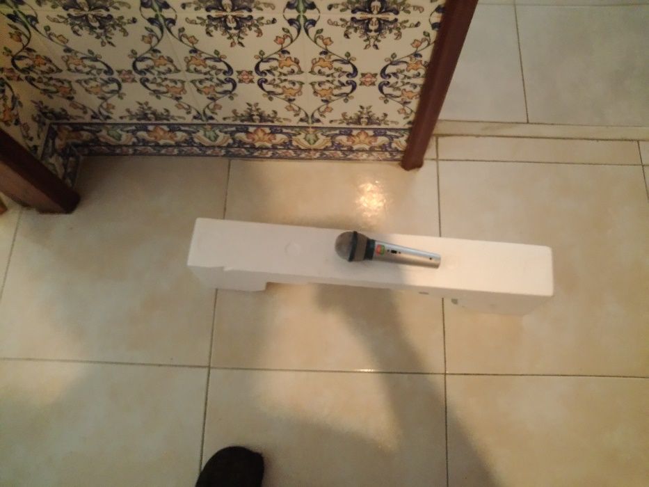 Microphone - a trabalhar