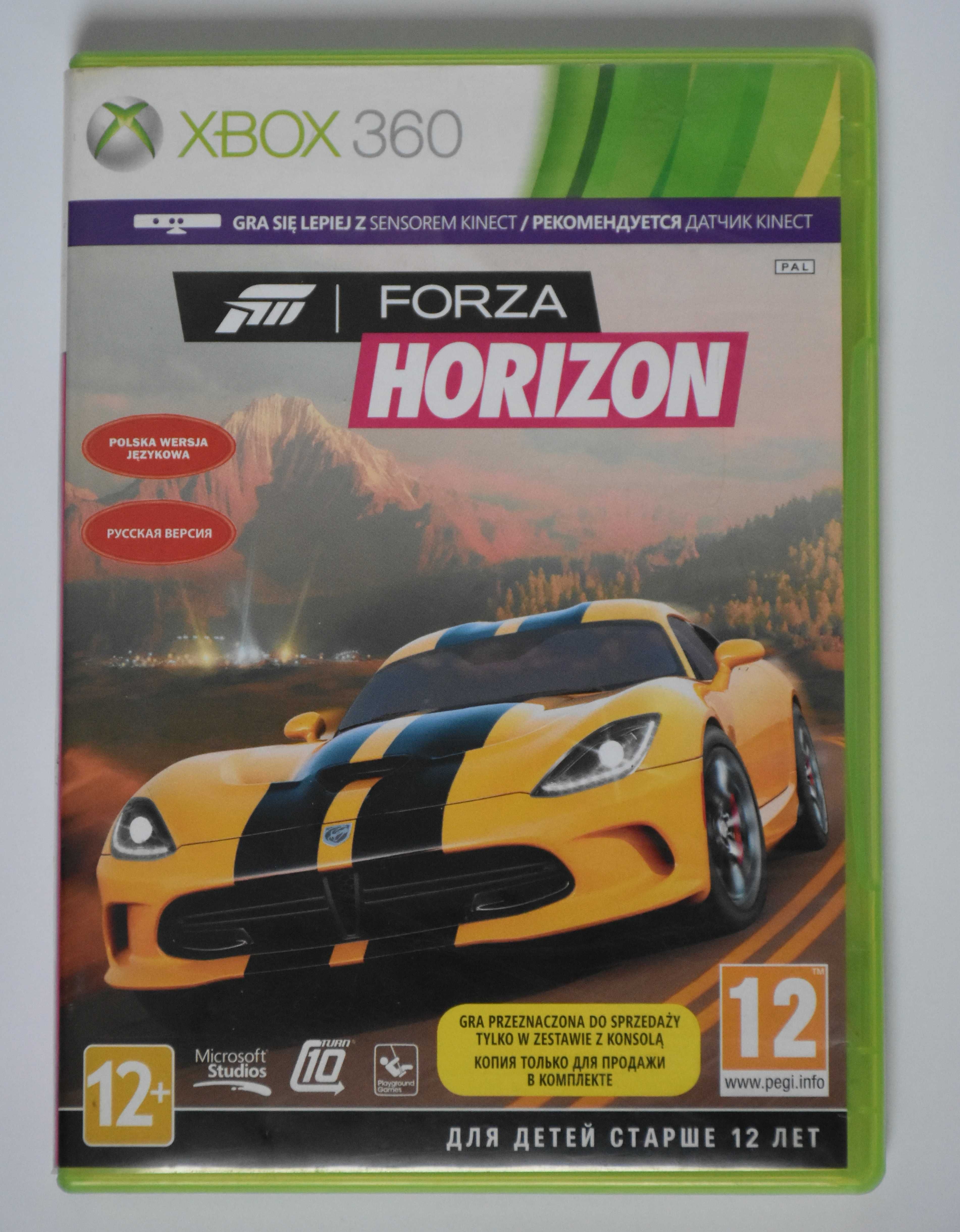 Gra Forza Horizon na Xbox 360 wersja językowa PL !