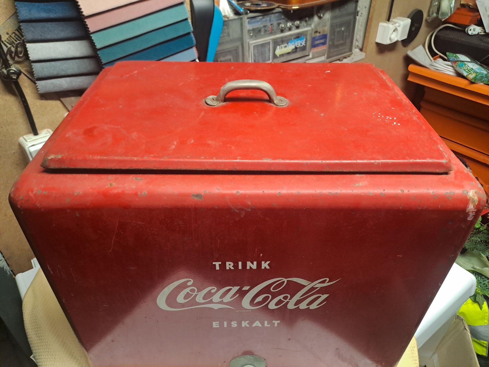 Lodowka  coco cola vintage retro