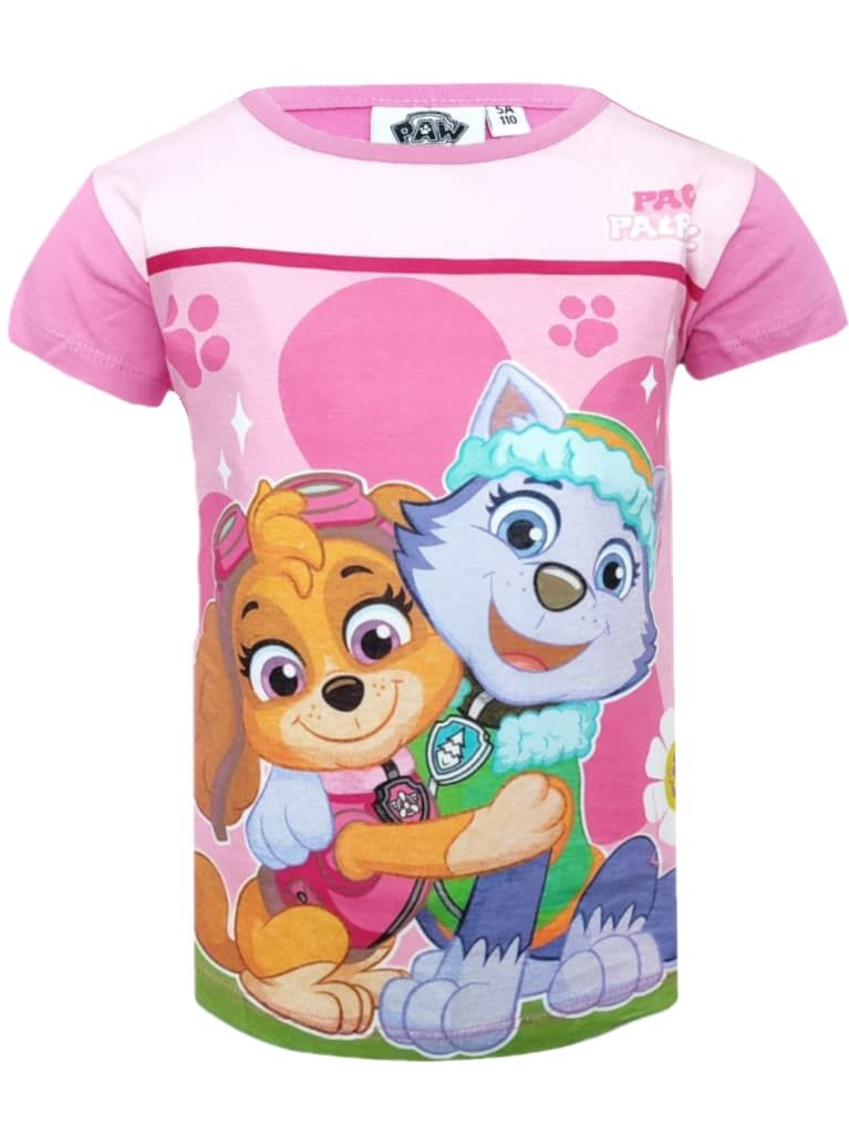 Piżama dziewczęca bluzka szorty komplet Psi Patrol 110