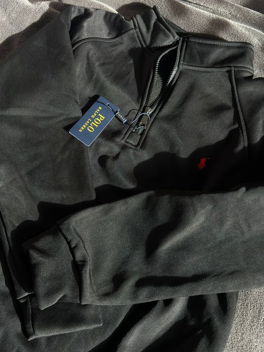 Czarny Half-Zip RL Ralph Lauren