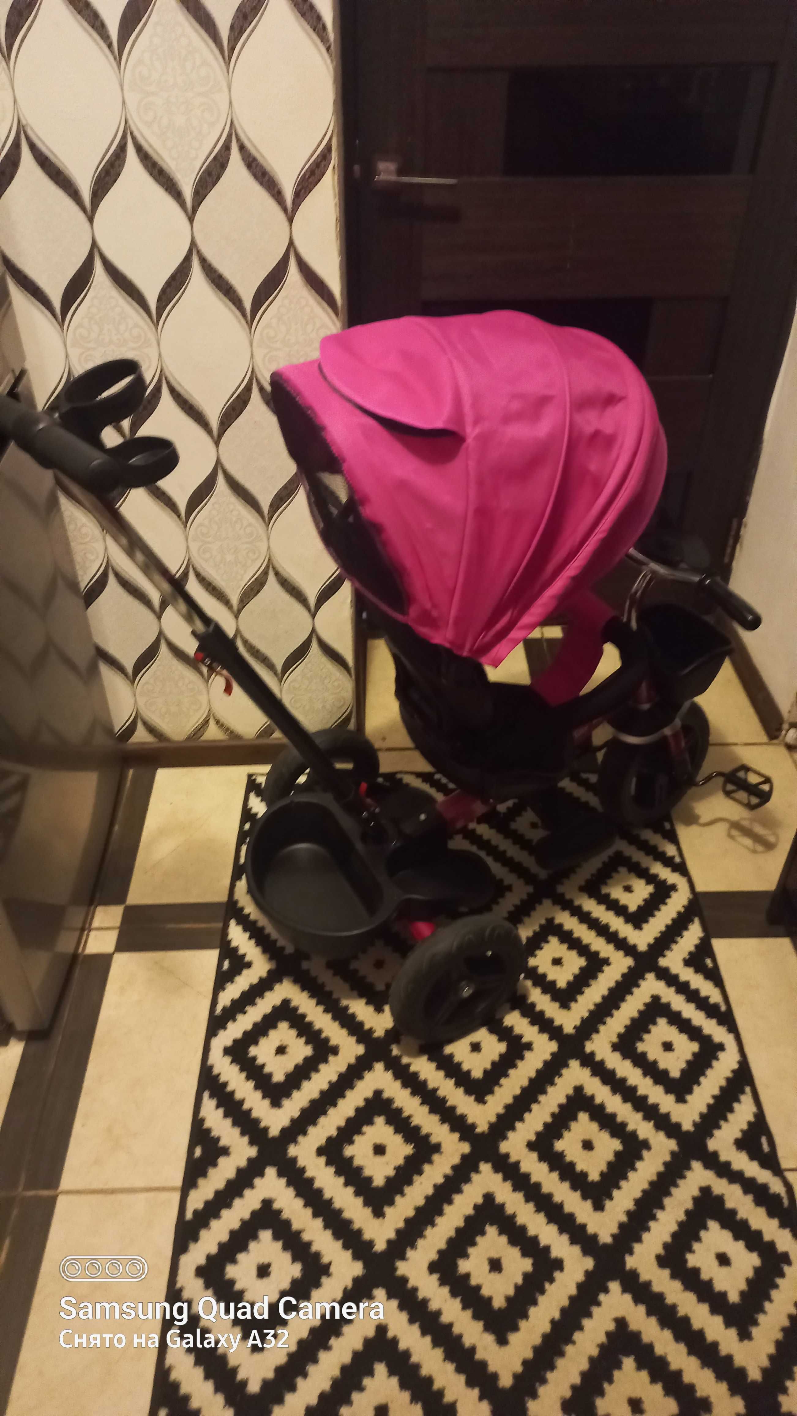 Продам детский велосипед с родительской ручкой