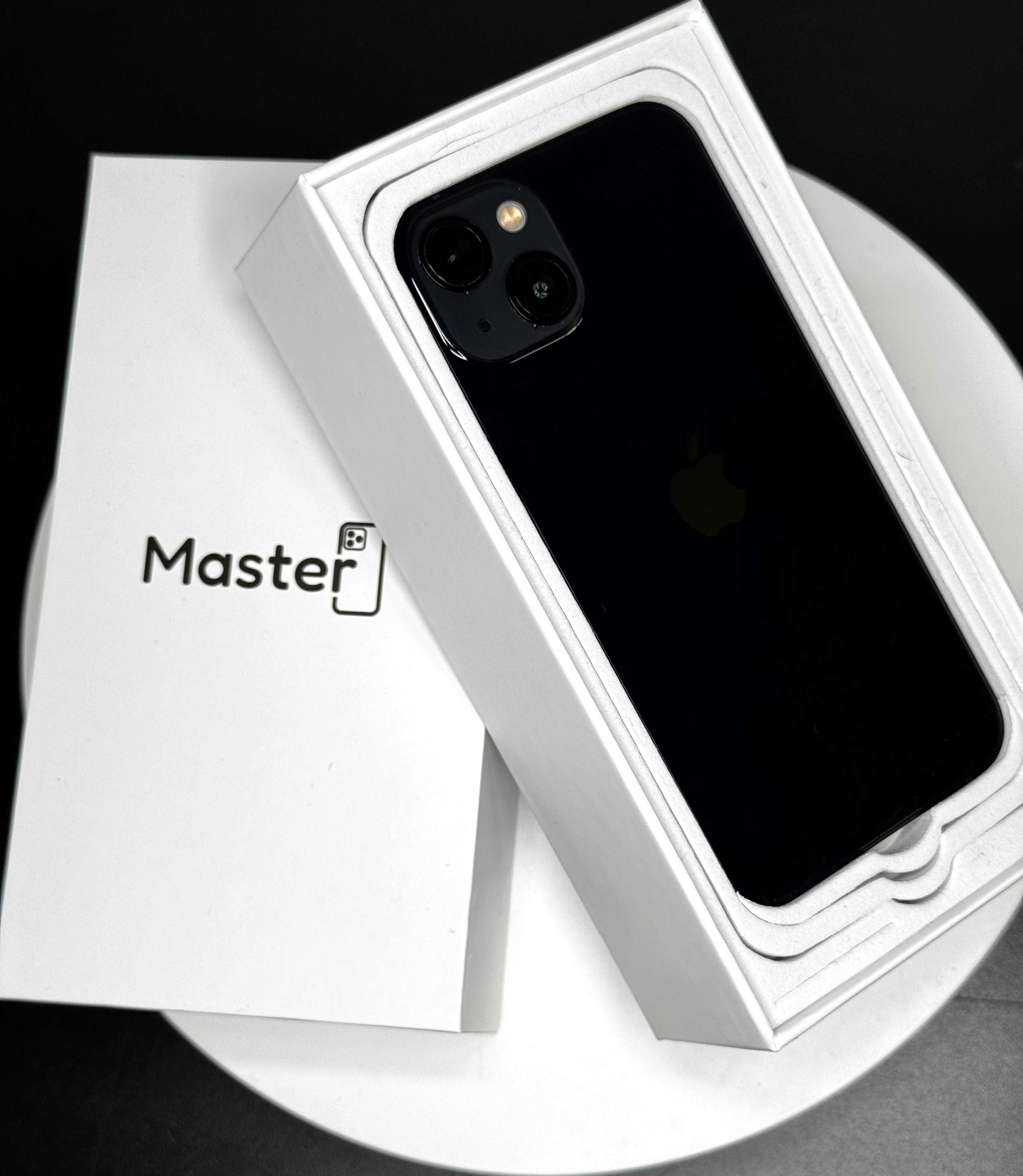 Apple iPhone 13 128GB Midnight jak nowy 100% bat 6msc gwarancji