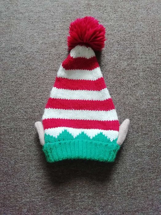 Новорічна шапка ельфа
