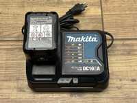 Zestaw ładowarka Makita DC10SA + akumulator Makita (10.8V - 12V) 4AH