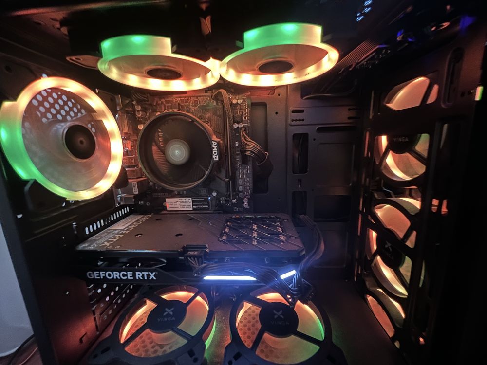 Ігровий Компʼютер RTX 4060/Ryzen 5 3500x/16gb DDR4
