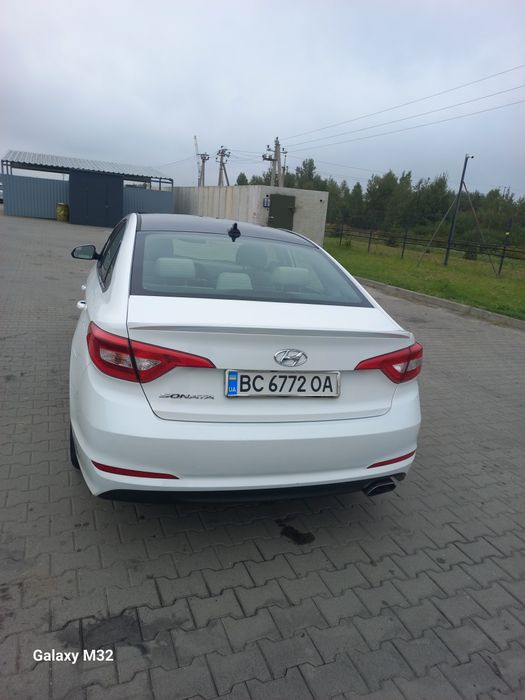 Hyundai Sonata 2017, 2.4 бензин, білий перламутр