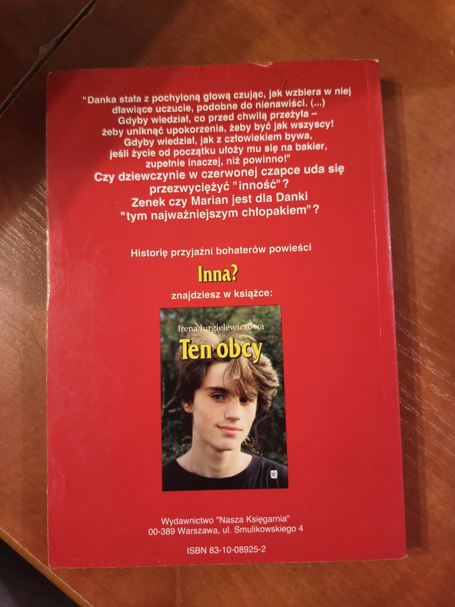 Książka " Inna? "