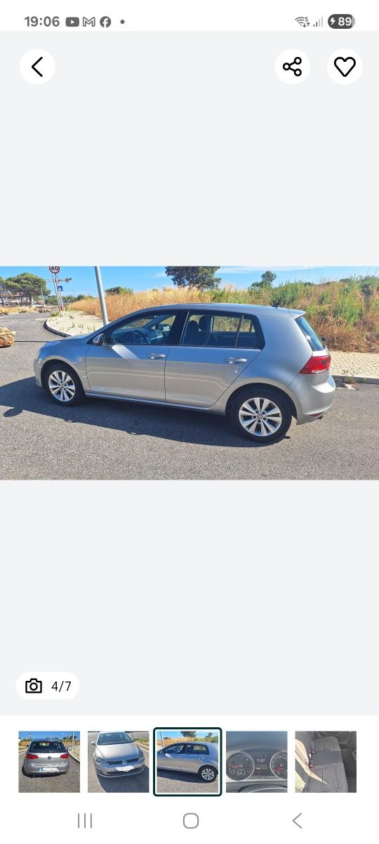 Golf 2018 1.6 Gasóleo