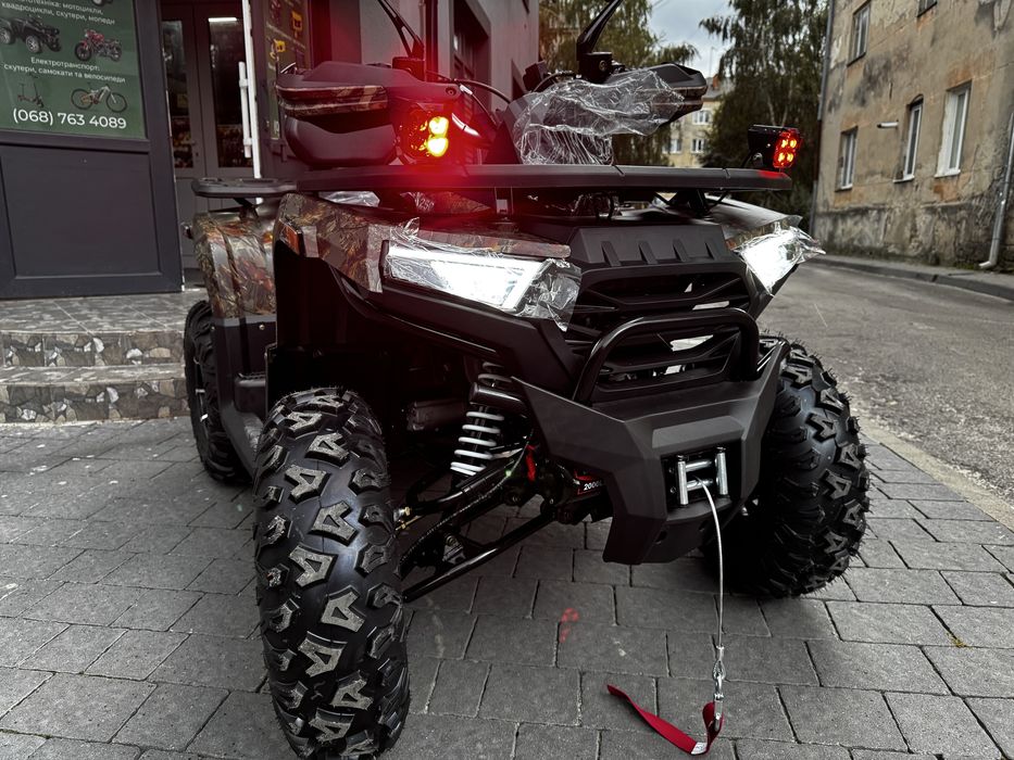 Квадроцикл SHARX 250СС Охолодження Мсляне! Лед фари! Лебідка!